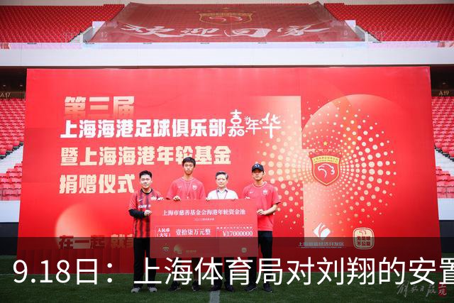 9.18日：上海体育局对刘翔的安置方案有没有诚意？前女足世界杯国脚